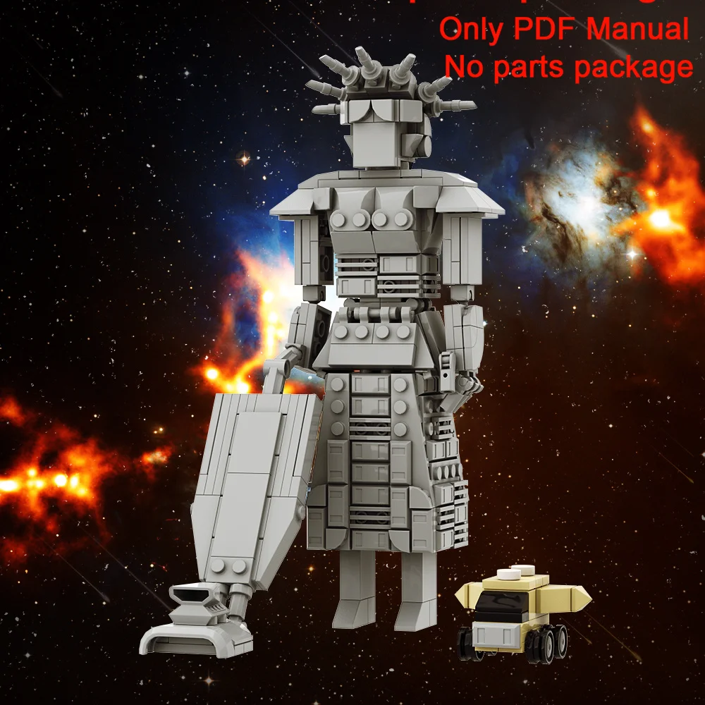 

Конструктор MOC Spaceballs Mega Maid, инструкция по PDF, список деталей Мега служанки (только PDF инструкция, без деталей)