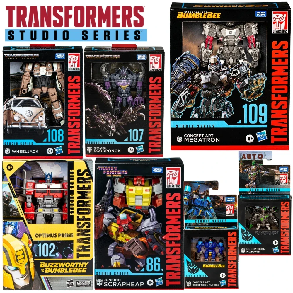 Transformers SS Series Ss 102 108 109 112 86 Bumblebee Optimus Prime Mirage Noah Mohawk Figures Model Toy Hobby Gift