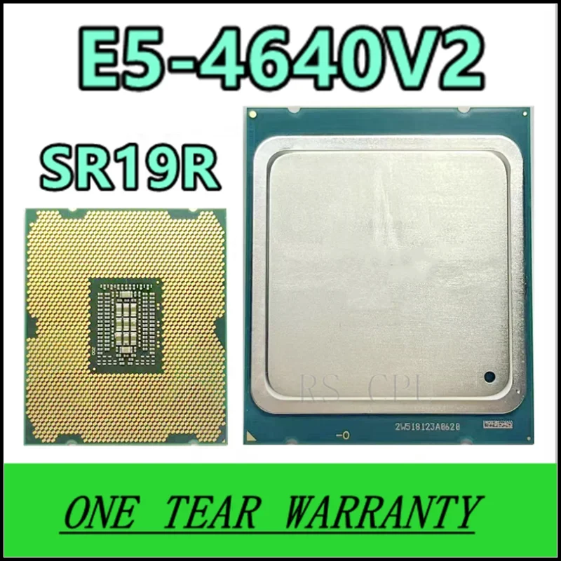 E5-4640 V2 E5-4640V2 SR19R 2.20GHz 10-Core 20MB E5 4640 V2 E5 4640 V2 FCLGA2011 TPD 95w