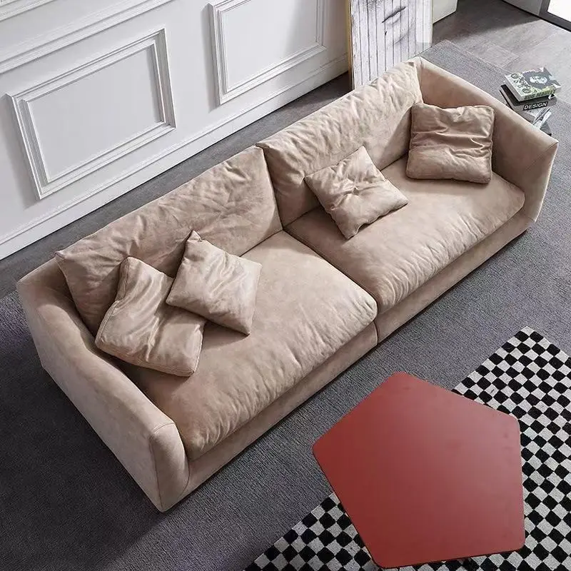 

#* Modern Apartment Living Room Three Seat L Shaped Corner Modular Sectional Sofa Set With Eco-Friendly Fabric For Bed Use
