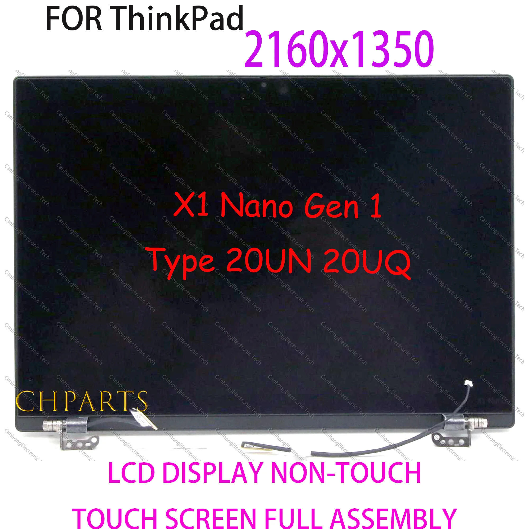 14,0 "2160x1350 IPS ЖК-экран для Lenovo Thinkpad X1 Nano Gen 1 Тип 20UN 20UQ Сменная панель для ноутбука Полная сборка