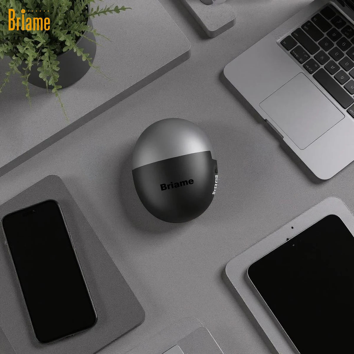 Briame Wireless Headphones OWS Sports Headset Touch Control Digital Display Bluetooth Earphones HD Call Waterproof image 5