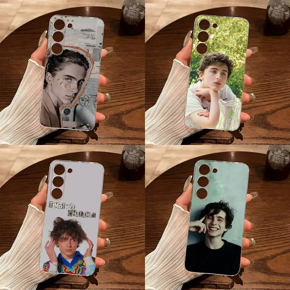 

Timothee Actor C-Chalamet Phone Case For Samsung GalaxyA13,21s,22,31,32,52,53,71,72,73 Transparent Cover