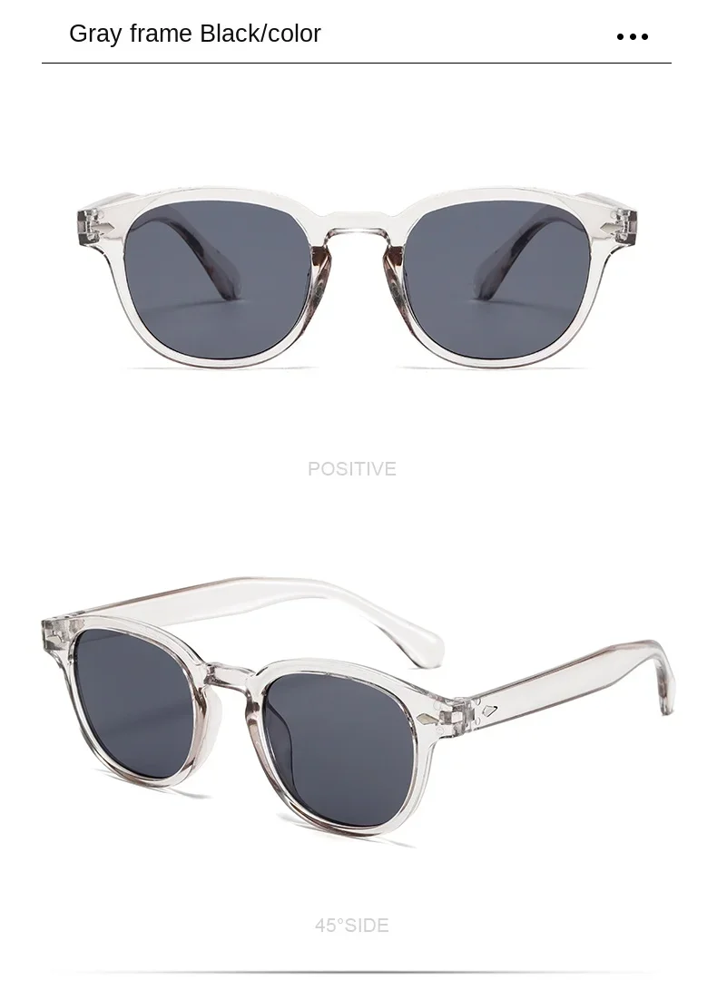 Neue Vintage Rechteckige Sonnenbrille für Männer und Frauen Luxusmarken-Designer Quadratische Sonnenbrillen Modische Herren-Sonnenbrillen Oculus Weihnachten – Detail 13