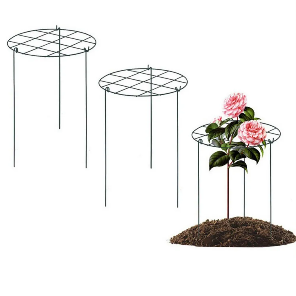 Sturdy Metal Plant Support Stakes Plant Support Pile Frame For Garden Keep Flowers Vegetables Growth Fixed Rod