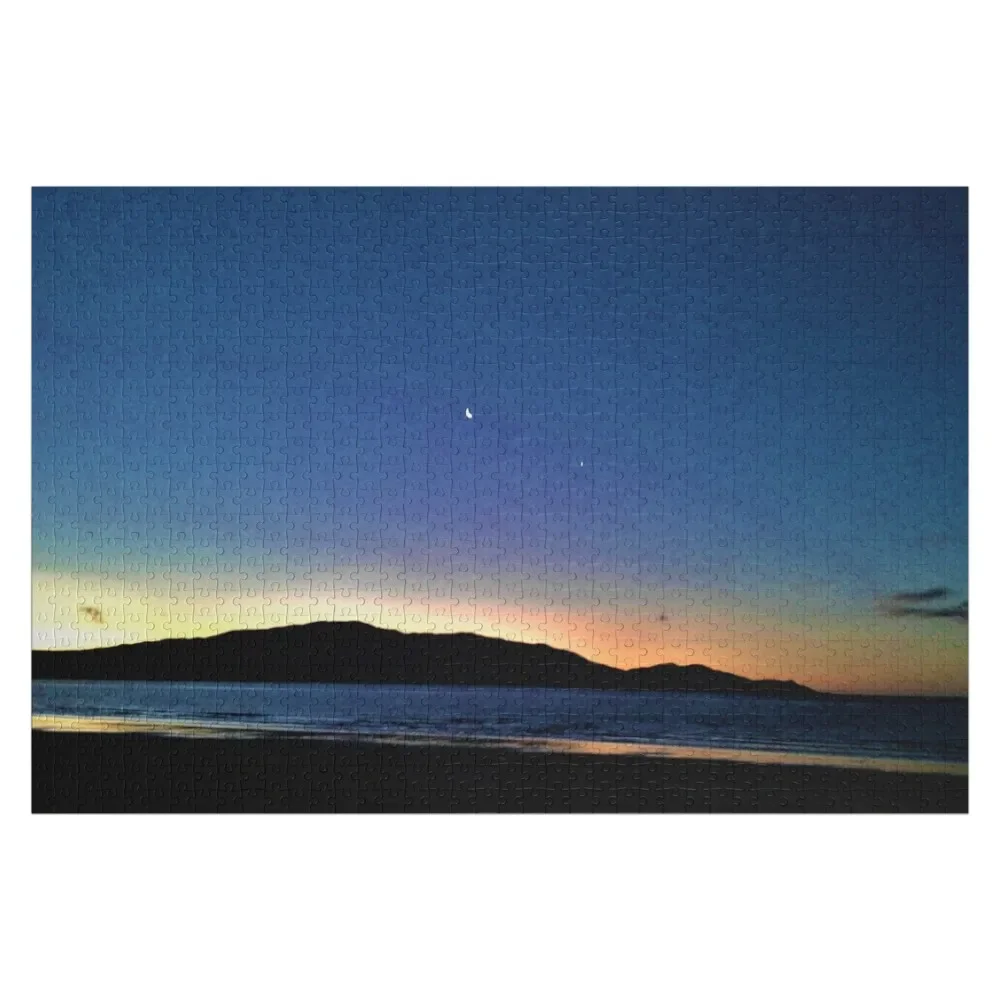 

Kapiti Island from Waikanae Beach, New Zealand Jigsaw Puzzle Customizable Child Gift Animal Personalized Photo Gift Puzzle