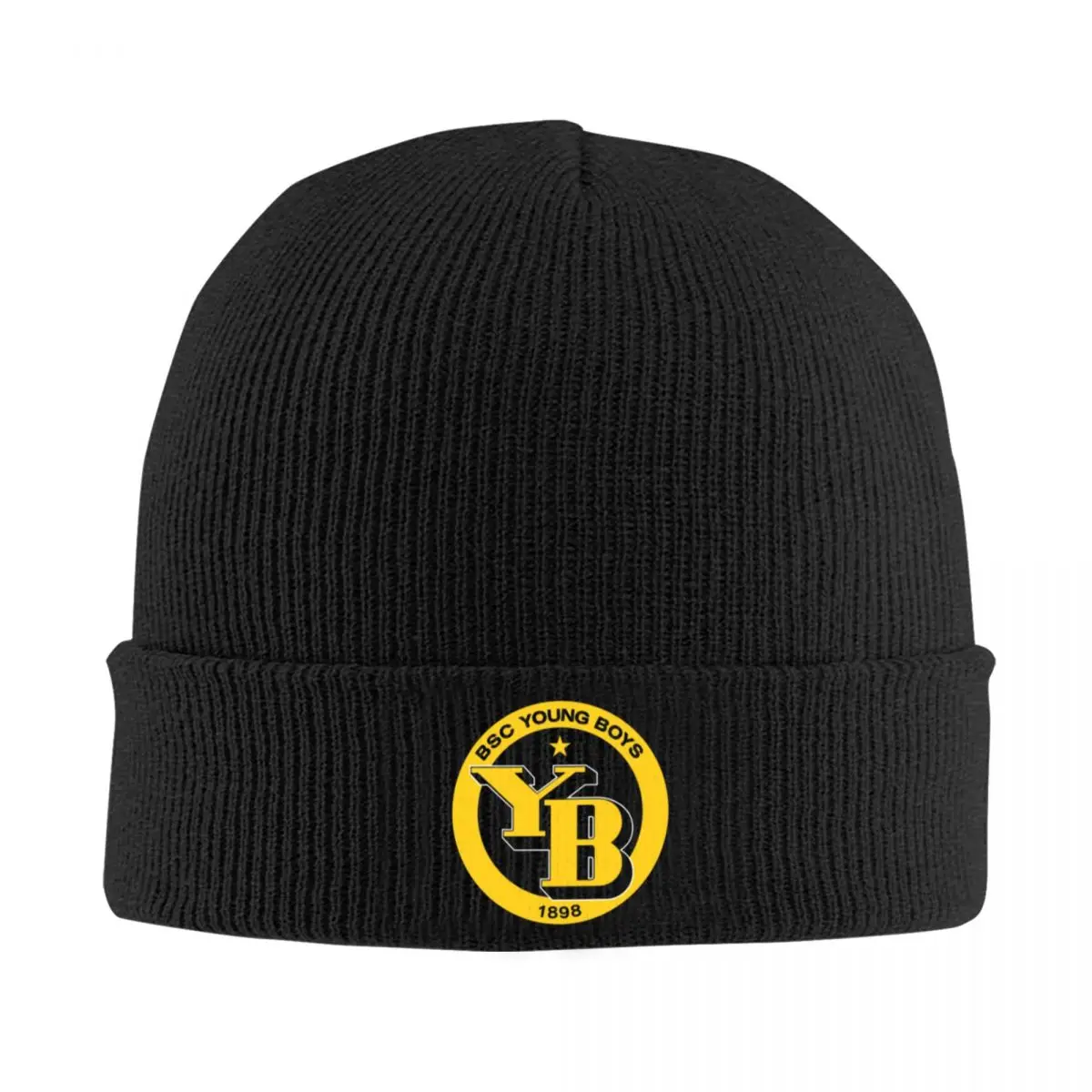 BSC jóvenes niños fútbol suizo fanáticos de los deportes Bern Suiza gorro de punto cálido gorro Otoño Invierno gorros sombreros para Unisex