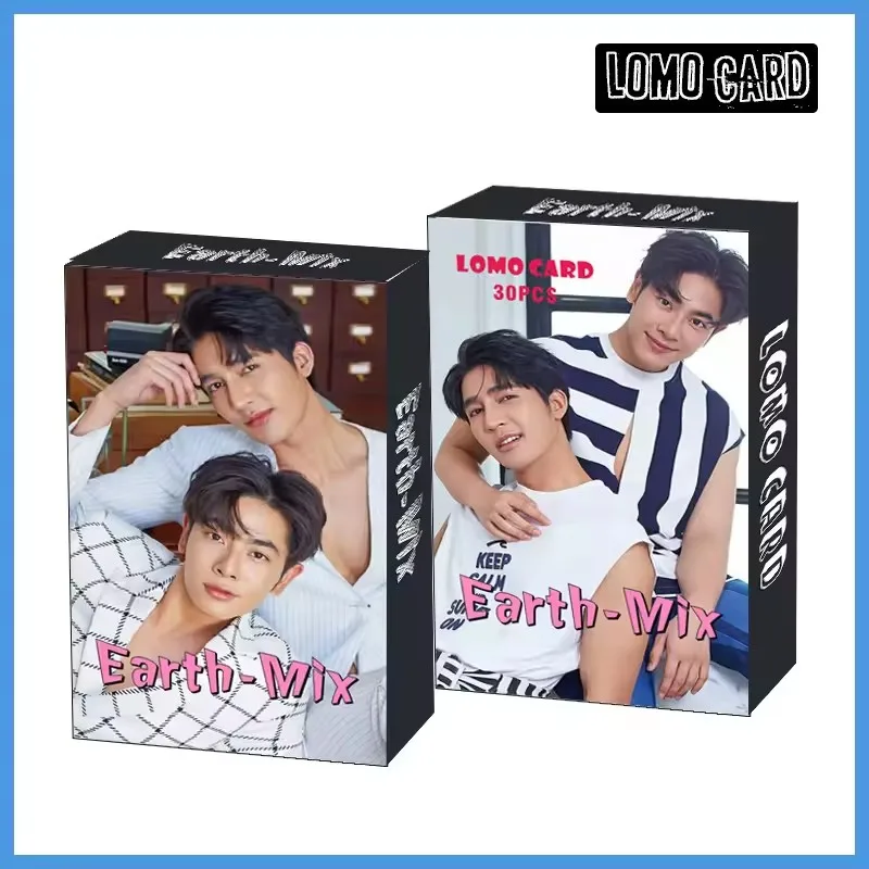 30 개/대 태국 별 CP Lomo 카드 Mewgulf Earthmix Offgun 미니 엽서 사진 카드 팬 컬렉션 선물