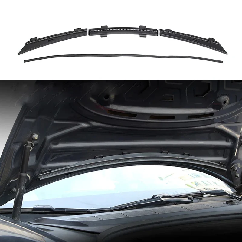 

Front Trunk Hood Water Strip For Tesla Model Y Water Seal Retaining Strips Weather Rubber Air Vent Intake Protect Accessories