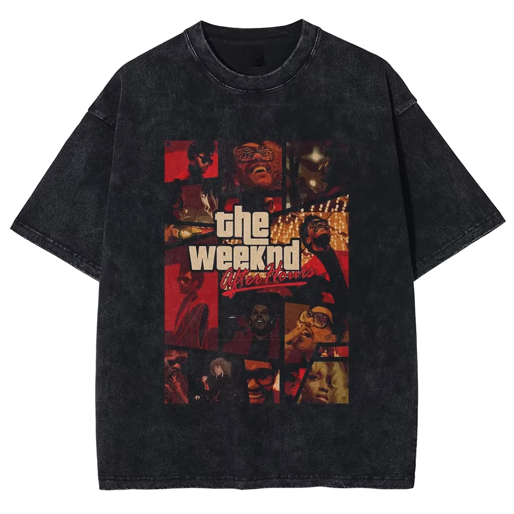 

Hip Hop Streetwear Graphic DTG Printed T Shirt 2024 Y2K Casual Cotton T-shirt Harajuku Men Oversize Portrait Tops Tees