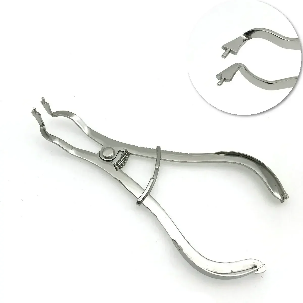 

1Pc Rubber Dam Clamps Ivory Clamp Forceps Dental Restorative Instruments Stainless Steel