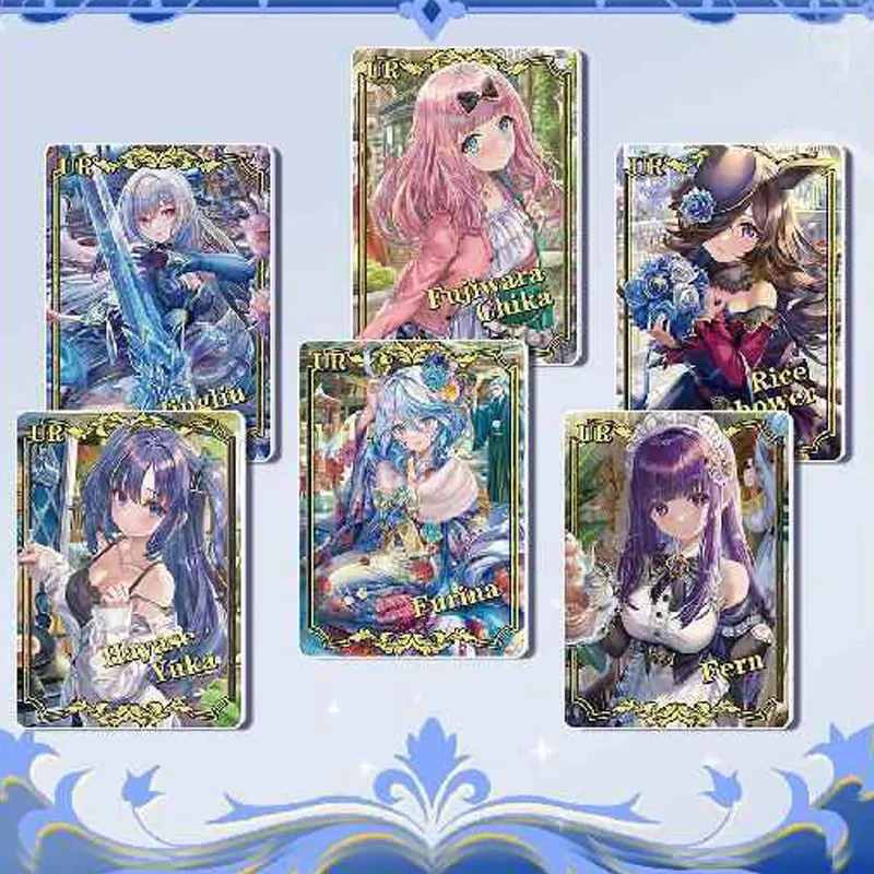 Goddess Story Collection Cards 2m12 Booster Box Rare Anime Table Playing Game Board Cards