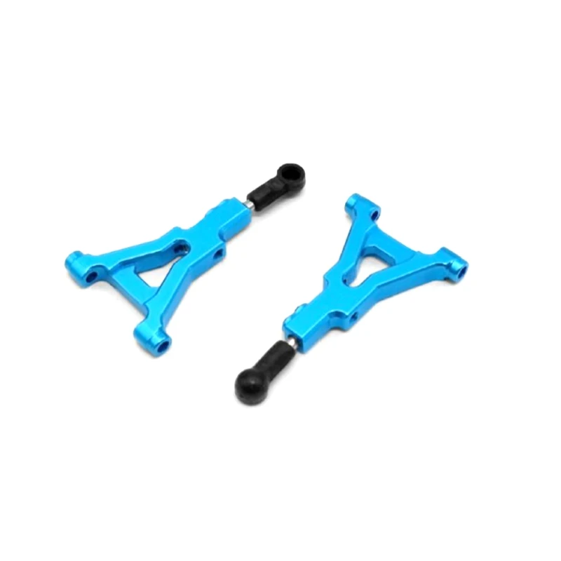 2 Pack Metal Front Lower Suspension Swing Arm For 1/10 Tamiya TRF416 RC Car Upgrade Accessories