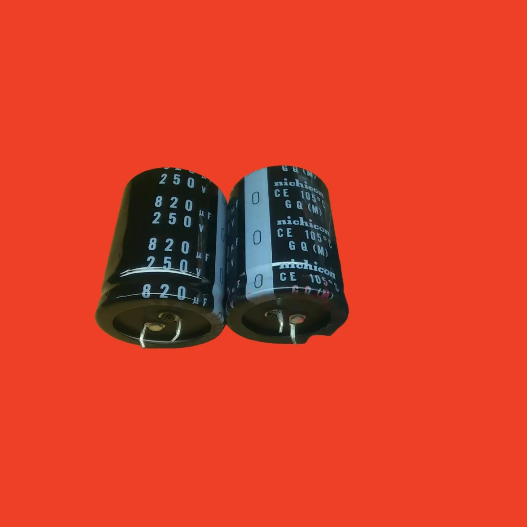 2-pcs-novo-capacitor-eletrolitico-de-aluminio-genuino-250v820uf-35x45-gq-modelo