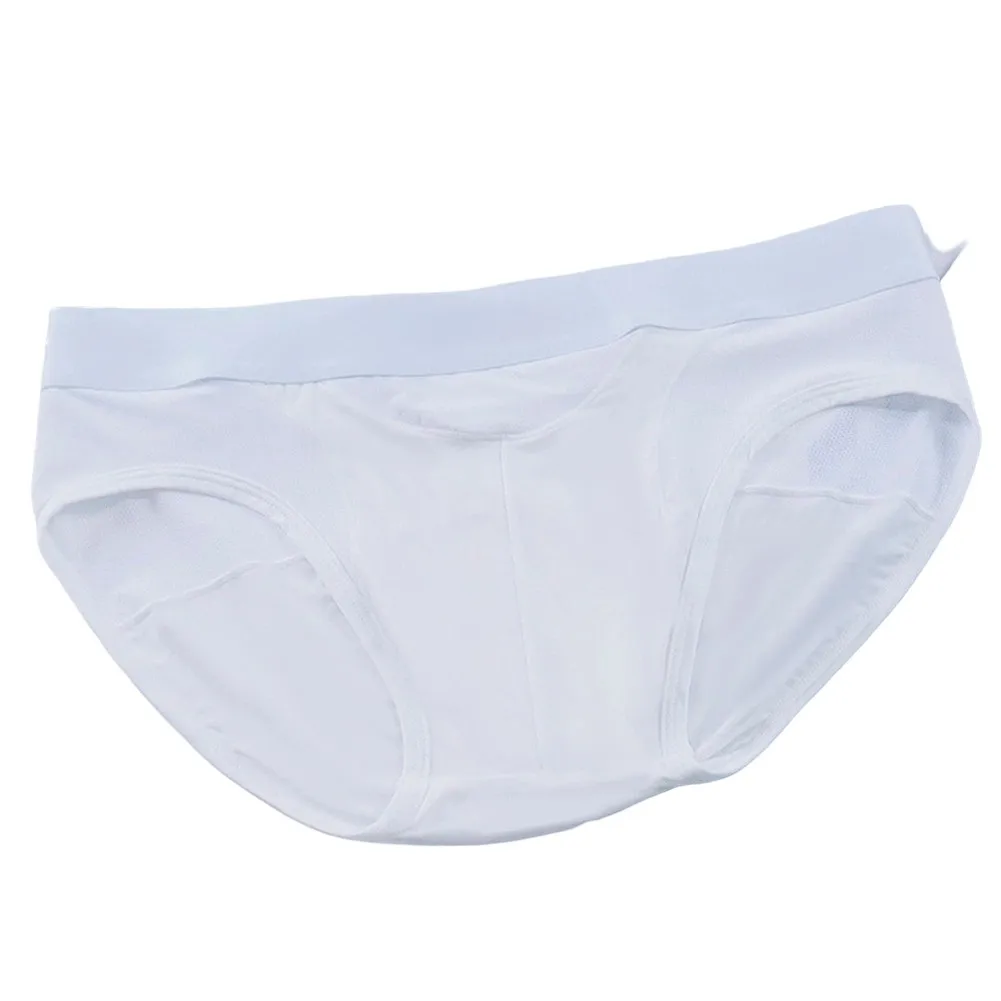 Men U-shape Mesh Pouch Breathable Briefs Comforte Skin-friendly Underwear Pantie Youth Skinny Sports Breathable Bottoms Top