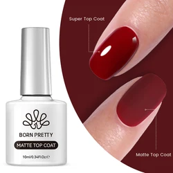 Born Pretty 10ml Top Coat Gel Base Nail Polish Semi-permanent VarnishNails Base Top Coat Gel Hybrid Nail Polish All For Manicure