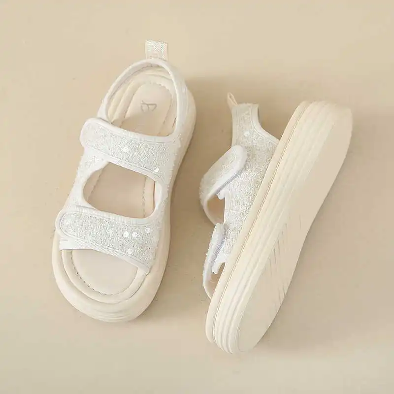 

Женские бежевые ботинки с двумя полосками и круглым носком, фиолетовые сандалии, летние тапочки для женщин, кроссовки, спортивные самые продаваемые повседневные туфли