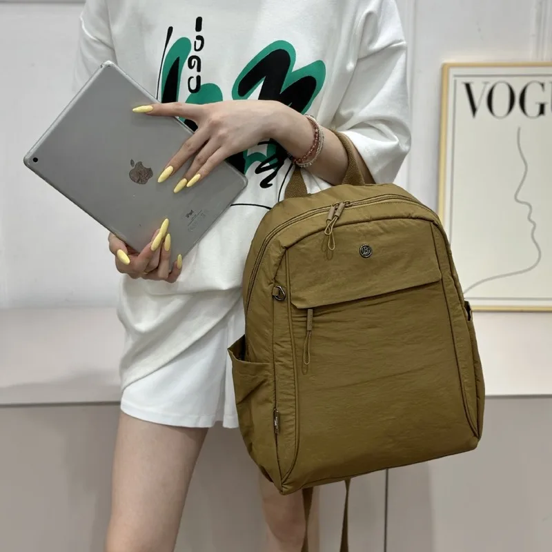 

Retro-style double-shoulder bag new model backpack ultra-lightweight waterproof backpack for commuting, double-shoulder bag
