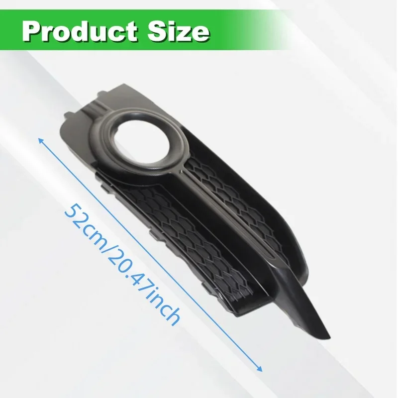 High Quality 2010-2014 Front Bumper Fog Light Honeycomb Grille Assembly 8X0807681B 8X0807682B for A1 8X