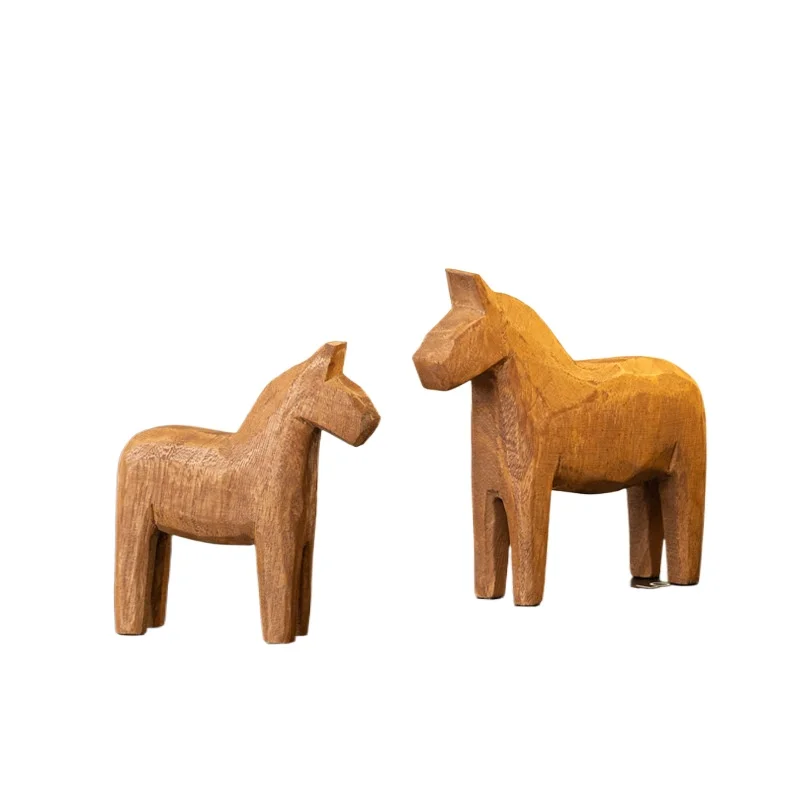 

Trojan horse wabi-sabi wind Japanese handicrafts home decoration ornament window counter display