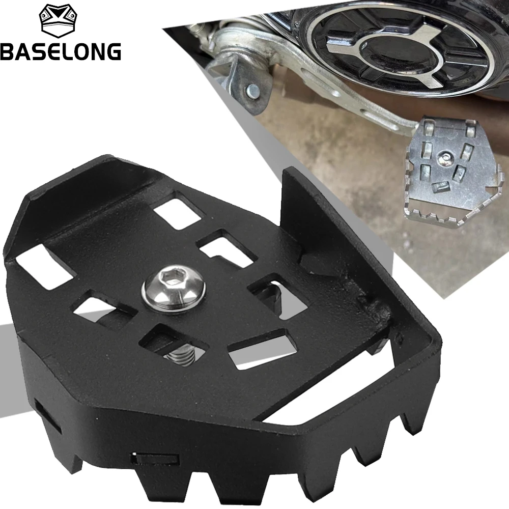 

For Ducati Scrambler 400 800 1100 2014 2015 2016 2017+ Motorcycle Brake Lever Extension Pedal Step Tip Plate Enlarge 2025 2026