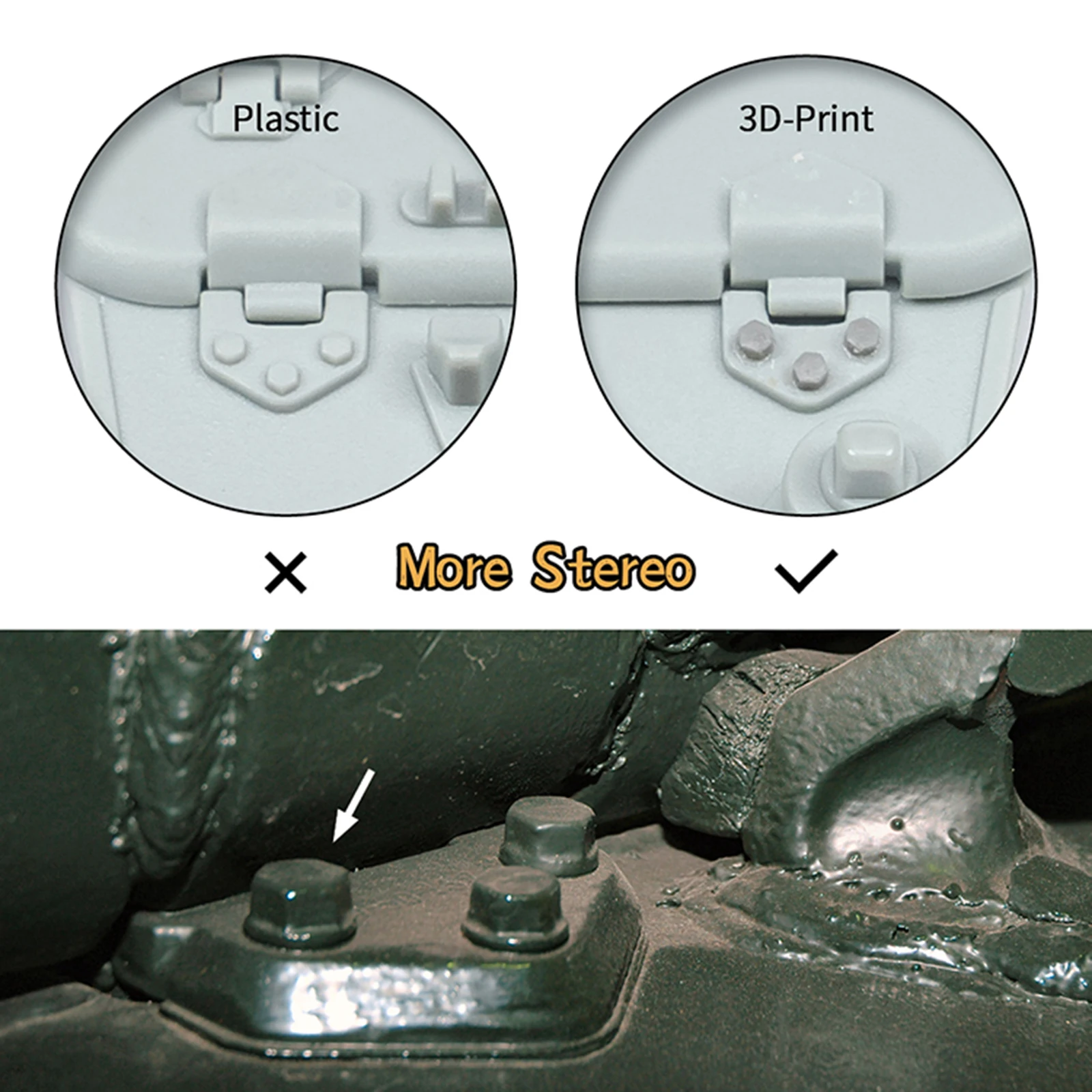 Remache de tornillo Universal, 1 Juego de tuercas y pernos modelo 0,6-2,0 MM para 1/72, 1/48, 1/35, 1/16, accesorios para modelos a escala