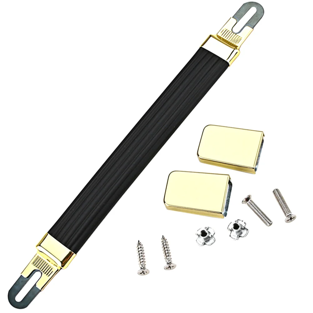 

1 Set Amplifier Handle Replacement Metal Ends Screws Included Speaker Handle For Sound Box Stage Outdoor Use Speaker Accessories