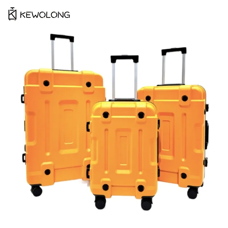 

Чемодан с алюминиевой рамой 20/24/28 дюймов, противоударный багажник с углом обзора 360° ° Спиннерные колеса, прочный чемодан для регистрации большой вместимости