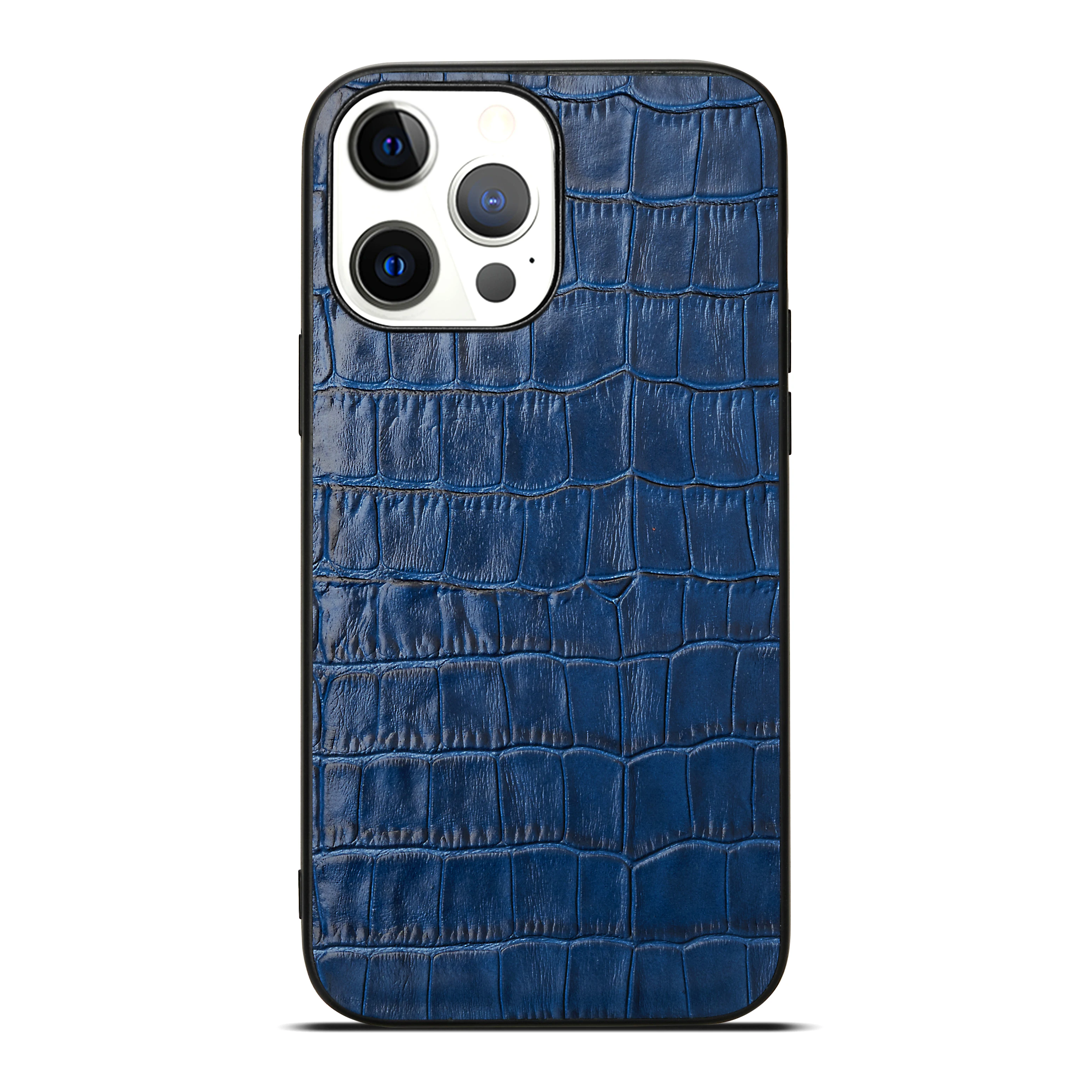 Ultra Thin Crocodile Genuine Leather Case For iPhone 15 16 14 13 11 12 Pro Max 7 8 Plus X XR XS Shockproof Cover