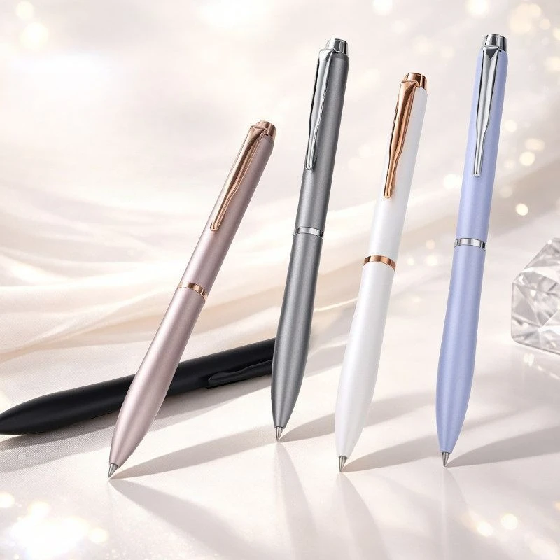 Japan PILOT LERLINK Rotary Premium Ballpoint Pen Metal office Medium Oil Pens Business Office Calligraphy Pens Practice Gel Pen