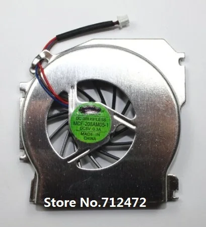Ssea atacado novo ventilador de refrigeração cpu para ibm lenovo thinkpad t40 t41 t42 t43 t43p fn08 MCF-208AM05-1 26r9074