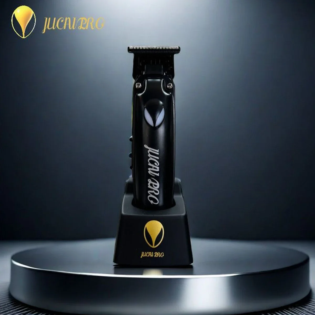 ماكينة قص JUCAI JP-02 للرجال DLC T-Blade مع محرك بدون فرشاة 7200 دورة في الدقيقة مع شاحن قاعدة ماكينة تشذيب الحلاق الاحترافية #1