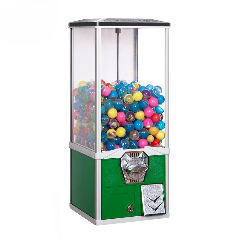 For 20 inch height big ball capsule vending machine for dispensing two- inch capsules