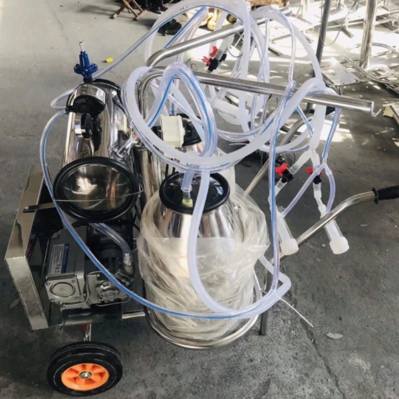Портативный мобильный доильный – обзор и цена Goat Milking Machine Portable