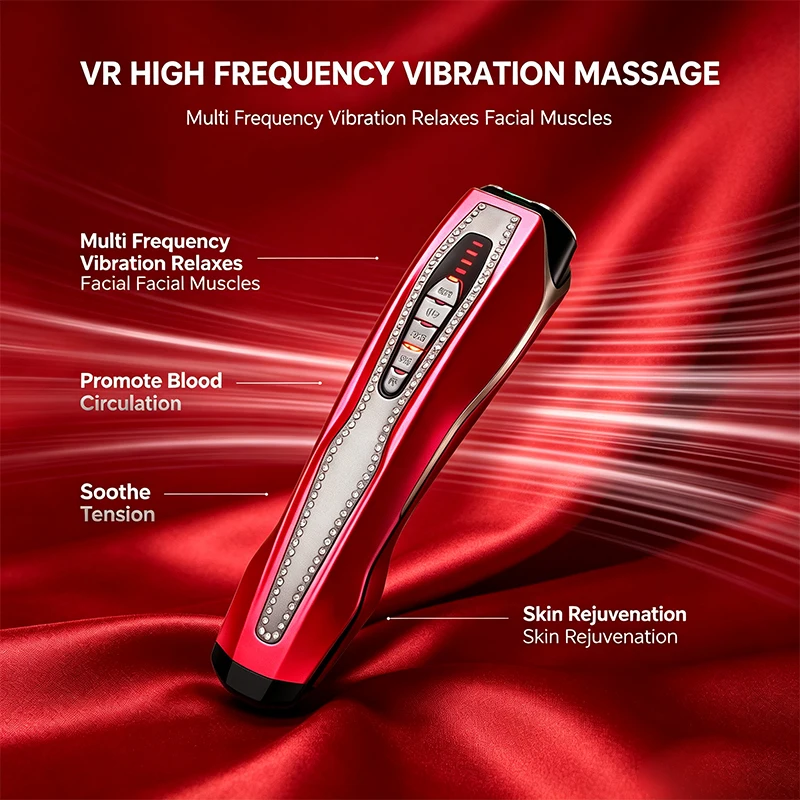 2026 New Facial Beauty Machine MFIP EMS UP LED Photon Therapy Heating Import Vibration Anti Aging V Line Lifting Wrinkle Remover