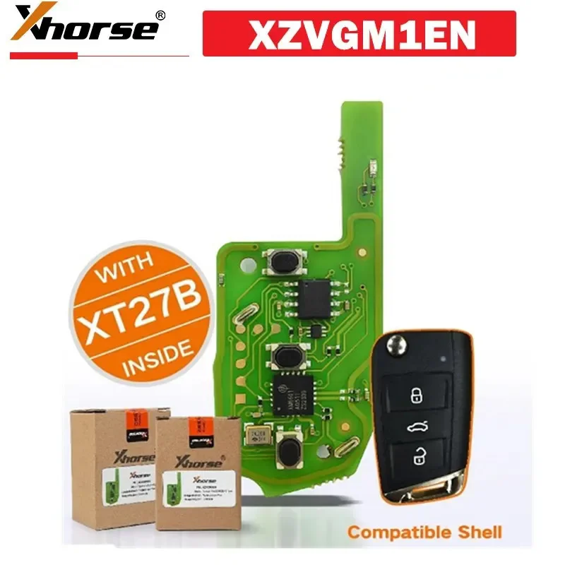 1/2/5pcs Xhorse XZVGM1EN XZ Series V.W MQB48 Special PCB Board for VW with XT27B Super Chip Inside