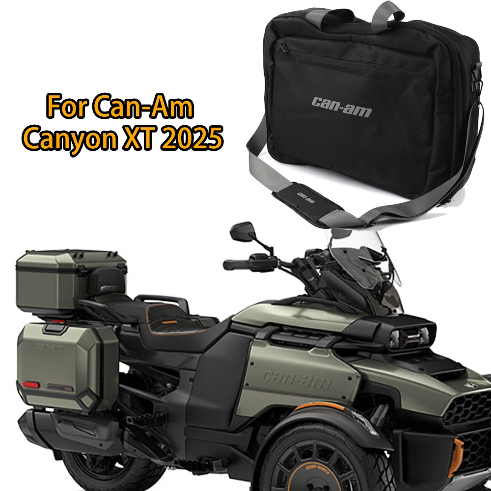 

Can-Am Canyon XT Redrock 2025 Waterproof Luggage Set - Saddlebags, Tail Box Suitcase w/ Inner Bags & Toolbox