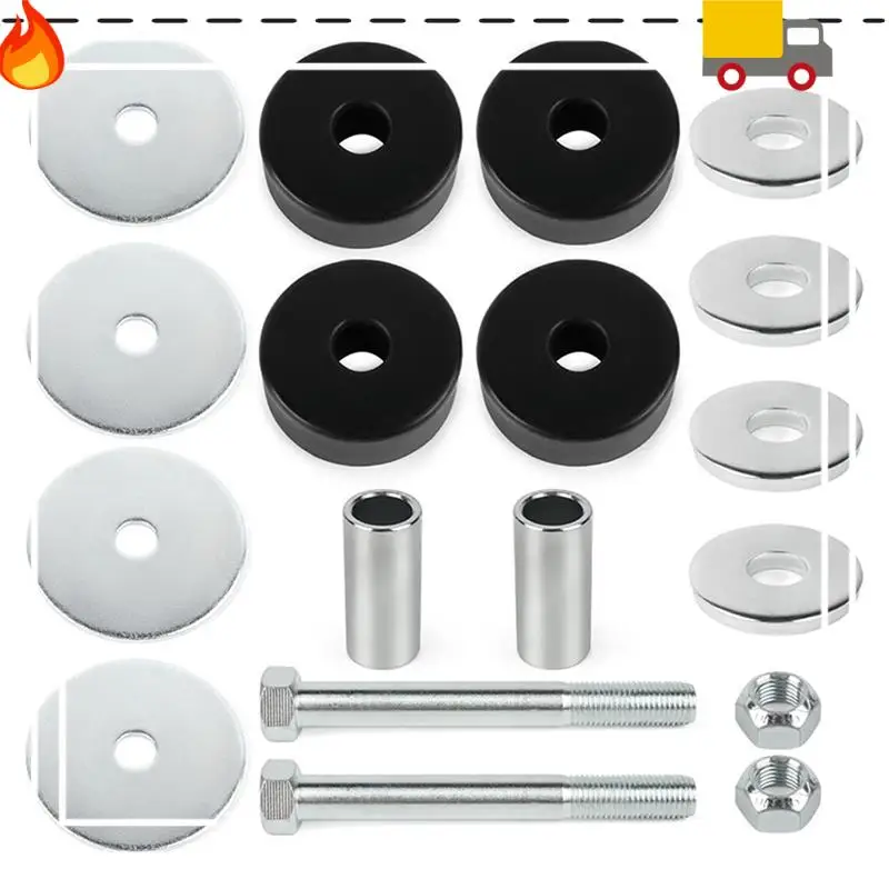 

Discount-Bolt-Pad Kit For Radiator Support Frame For Ford F-Series 2WD Pickup C4TZ-8125-S F100 F150 F250 1965-1979