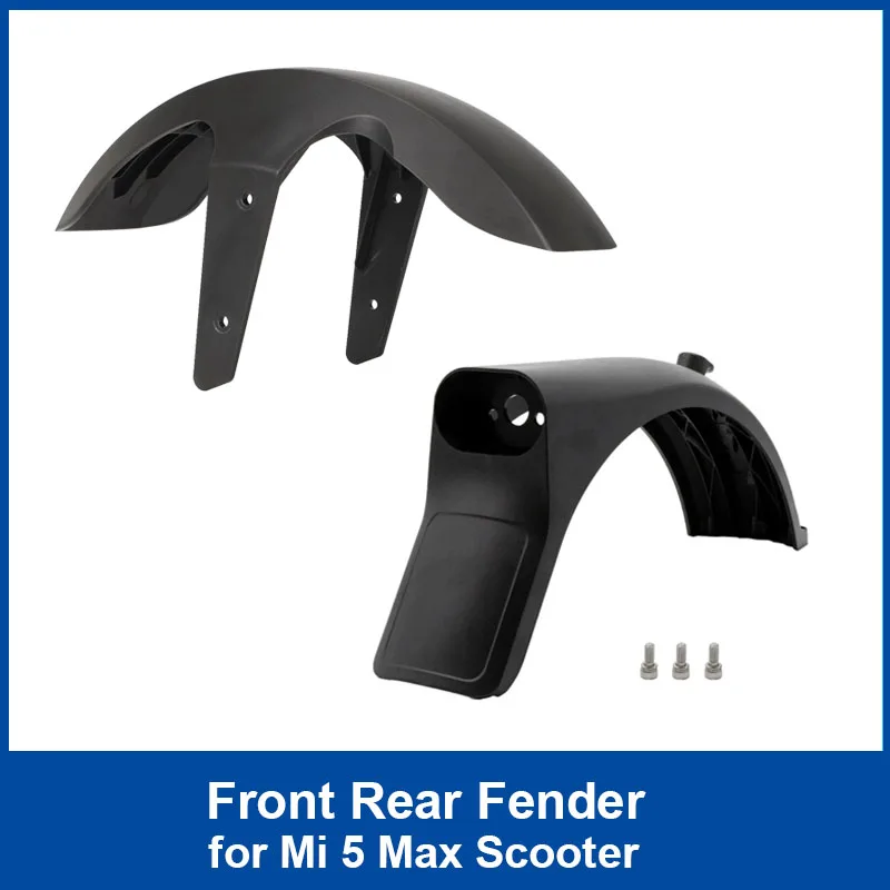 

Front Rear Fender for Mi 5 Max Electric Scooter Waterproof Splash Mudguard Replacement Parts