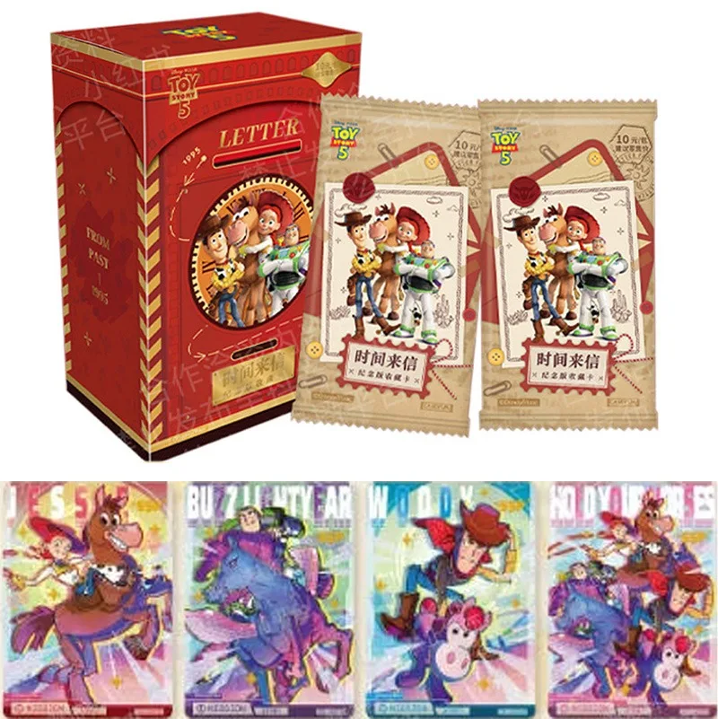 

Disney Toy Story 5 Commemorative Edition Collectible Card Time Letter Anime Movie Character Collection Card Anime Gift Toys