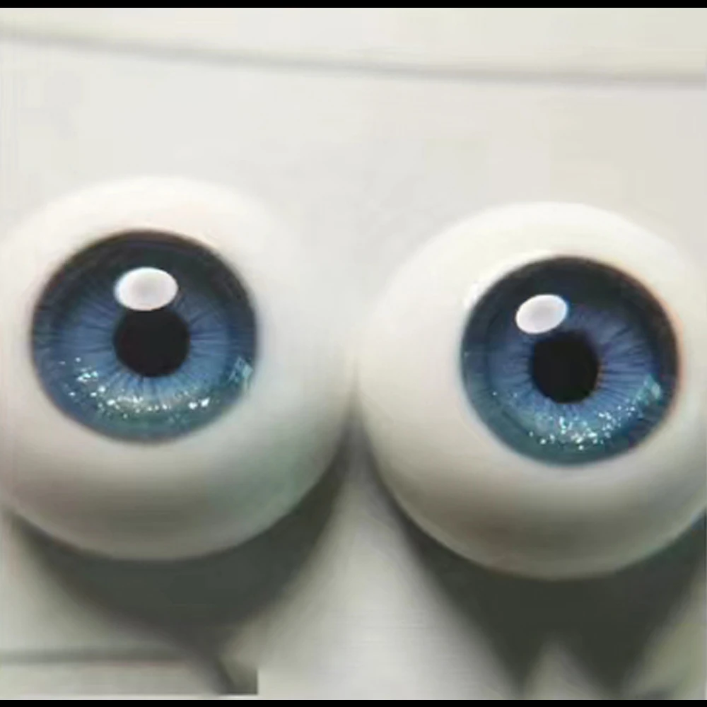 Harz Augen Puppe Augapfel Blau Rote Augen Puppe Zubehör Für 1/6 1/8 1/3 BJD Puppe DIY Handgemachte Augapfel 10mm/12mm/14mm/16mm/18mm – Detail 3