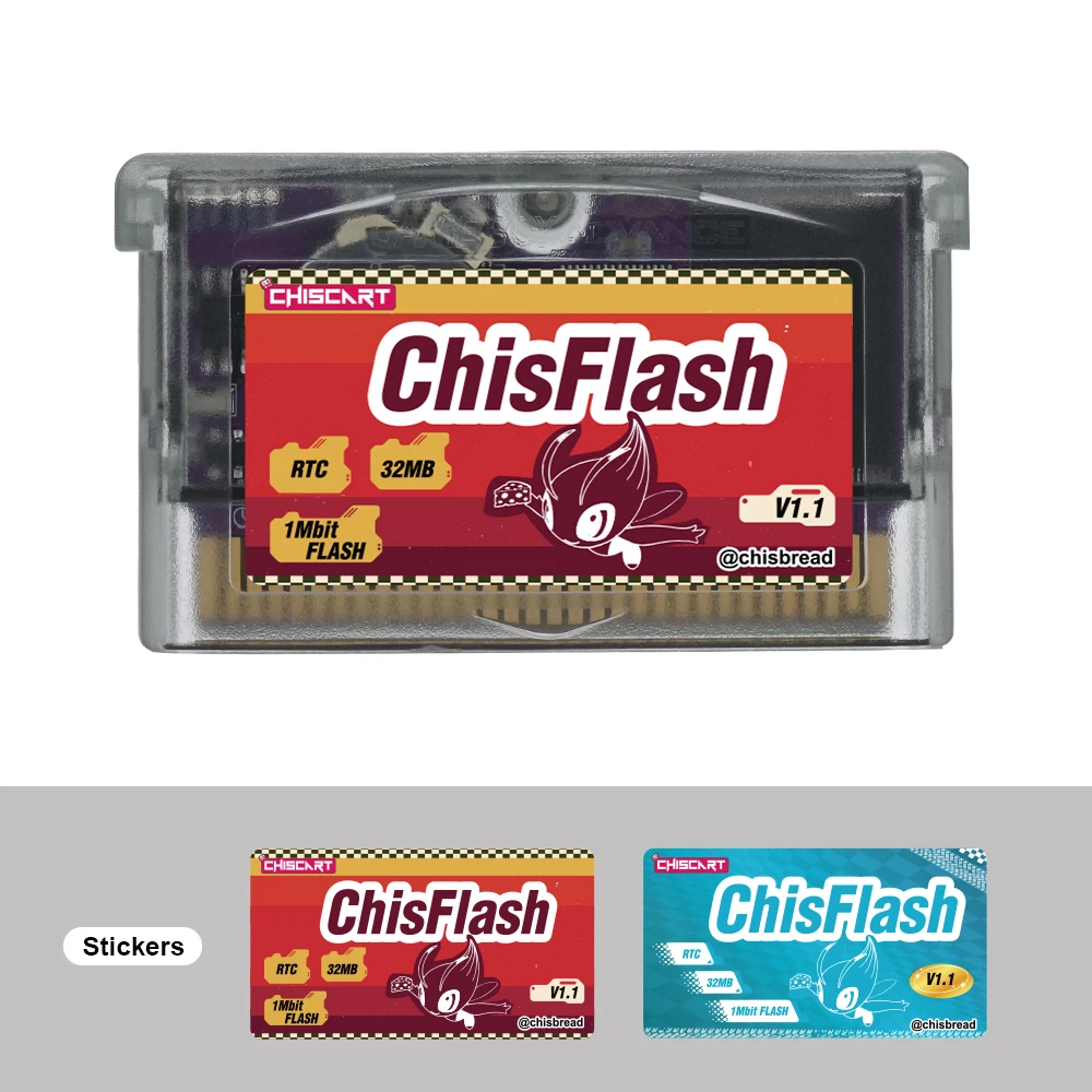 ChisFlash V1.1 RTC Edition Game Cart Reader Compatible Nintendo GBA / GBA SP / GB Micro / DS / DS Lite / Game Boy Player Console image 3