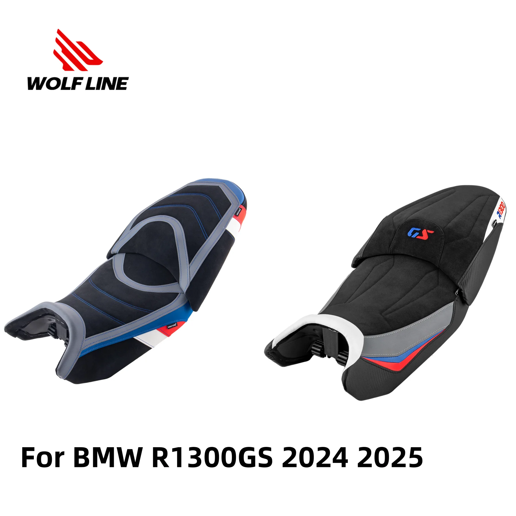 

Motorcycles Front Rear Seat Double Driver Passenger Complete Saddle Cushion Pillion Pad For BMW R1300GS 2024-2026 Heat Heatable