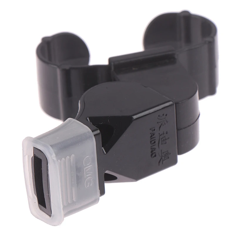 

Wholesale Black Plastic Pealess Finger Grip Sports Skate/Football Referee Mouth Whistle