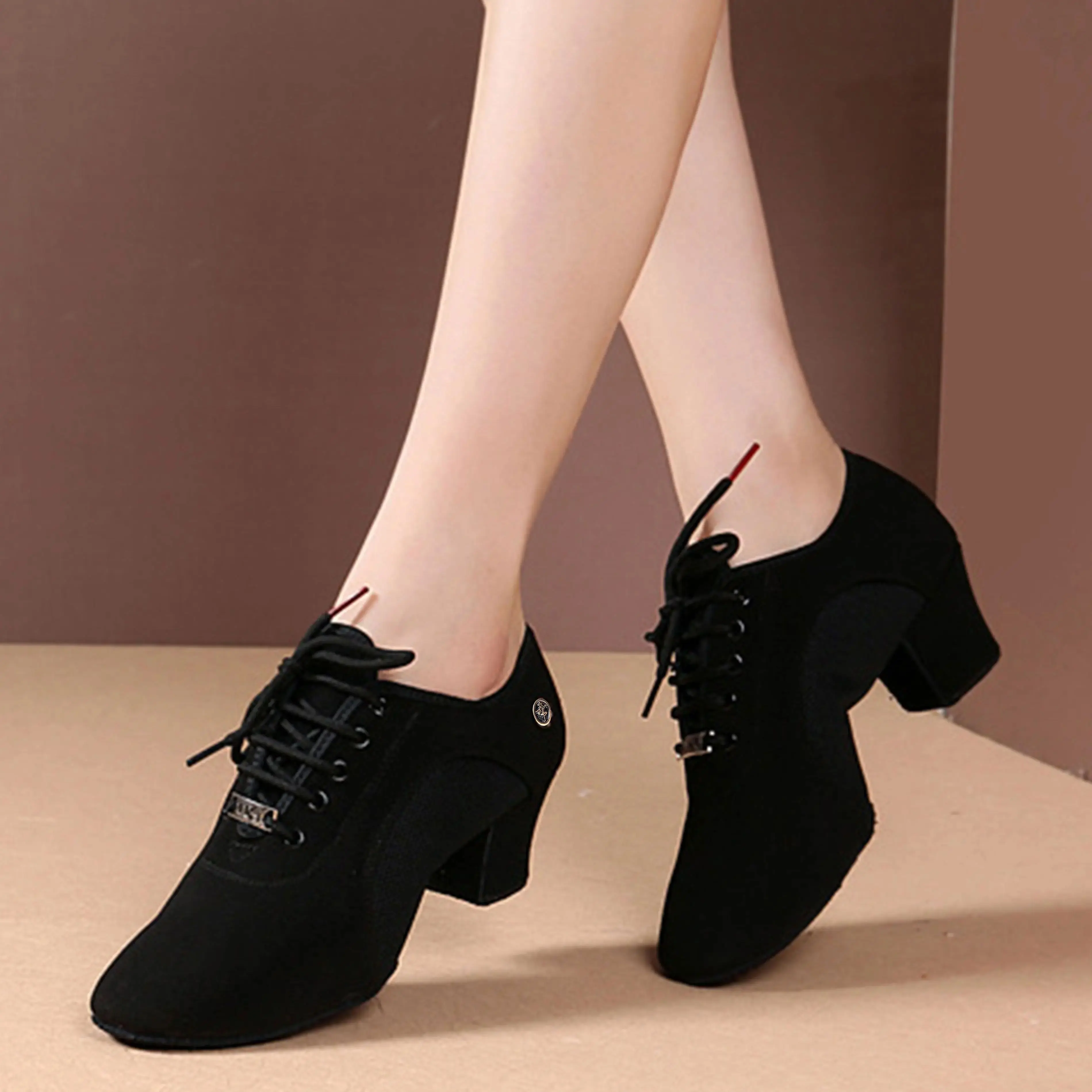 

Women Latin Dance Shoes Jazz Dance Shoes Women's High Heels 5cm Tango Shoes Modern Training Woman's Dancing Sneakers 35-42