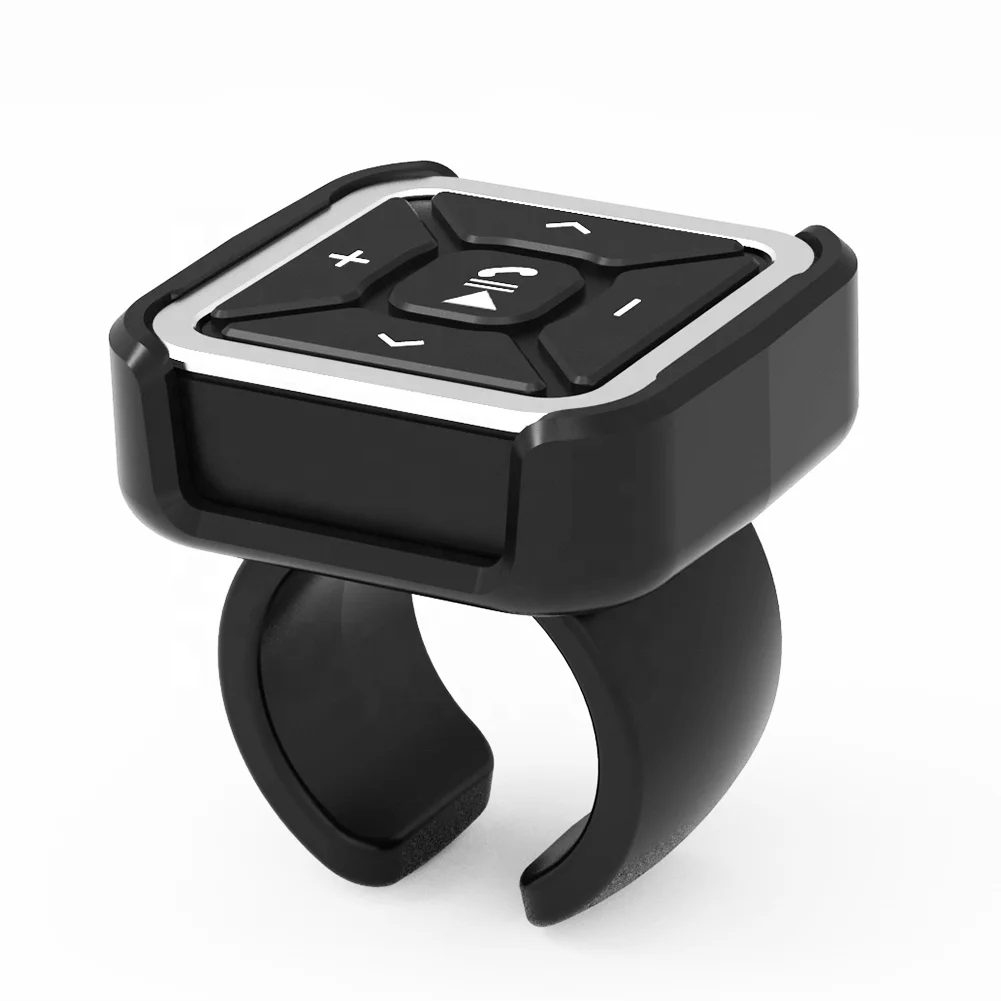

New Multifunction BLE Audio Adapter Handsfree BLE Media Button Wireless Steering Wheel Remote Control with Accepting Calling