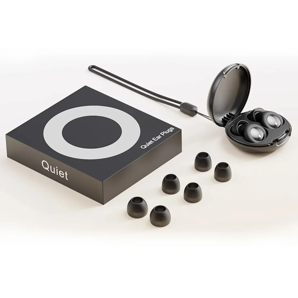 

1 комплект беруш для сна, помощь для сна, шумоподавление, супермягкие многоразовые, защита слуха, противошумные беруши для путешествий, работы