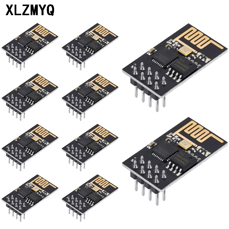 10pcs ESP01/ ESP-01S Programmer Adapter Serial  High Speed ESP8266 CH340G USB To ESP8266 Serial Wireless Wifi Developent Board