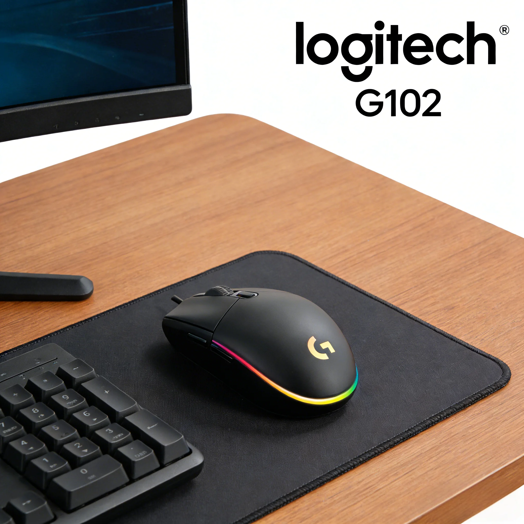

Проводная мышь Logitech Master MX Anywhere 3S/G402/G102, RGB с динамической подсветкой, программируемые кнопки игрового класса 6