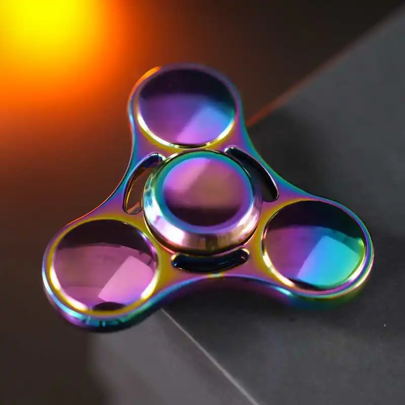 Novità EDC Fidget Autismo Giocattoli sensoriali ADHD Mano Spinner Ansia Lega di metallo Antistress Regali per bambini Adolescenti Adulti